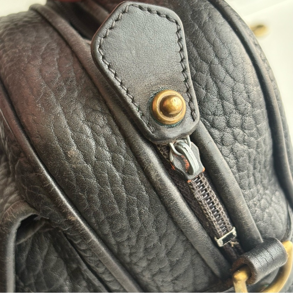Dooney and Bourke awl Leather Mini Explorer Bag Crossbody Bag - Picture 7 of 16